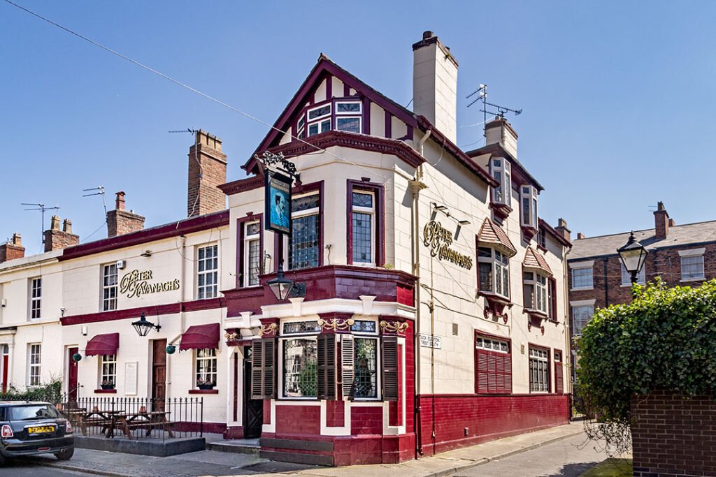 Peter Kavanagh's bar in Liverpool, United Kingdom
