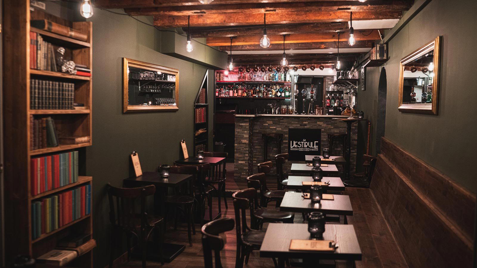 Le Vestibule bar in Lausanne