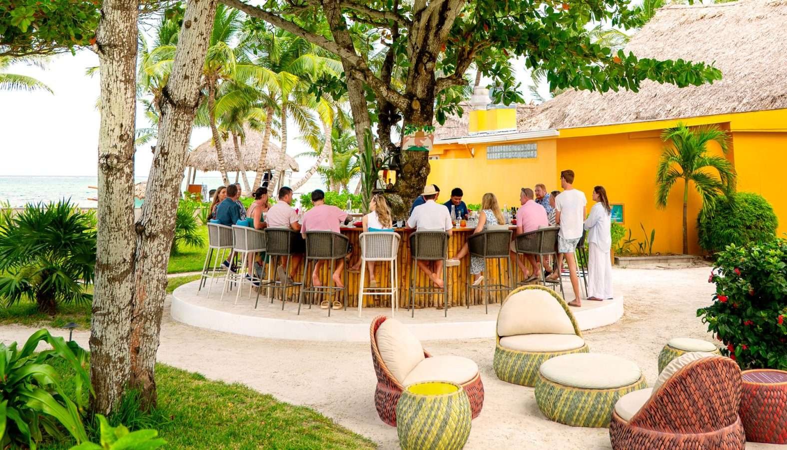 Danny’s Tree Bar bar in Ambergris Caye