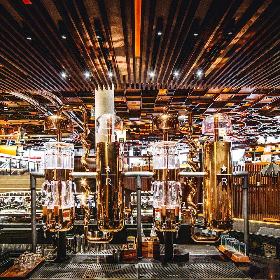 Starbucks Reserve Roastery New York bar in New York City, United States