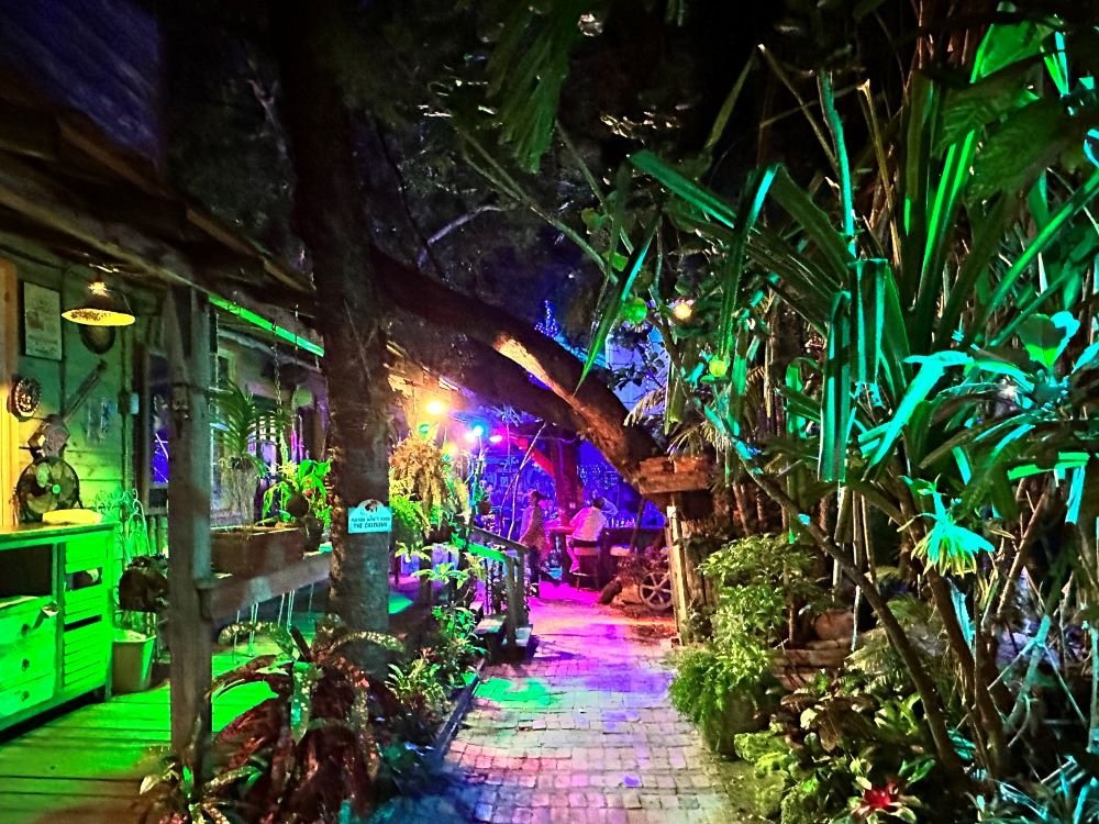 Blue Heaven bar in Key West, United States