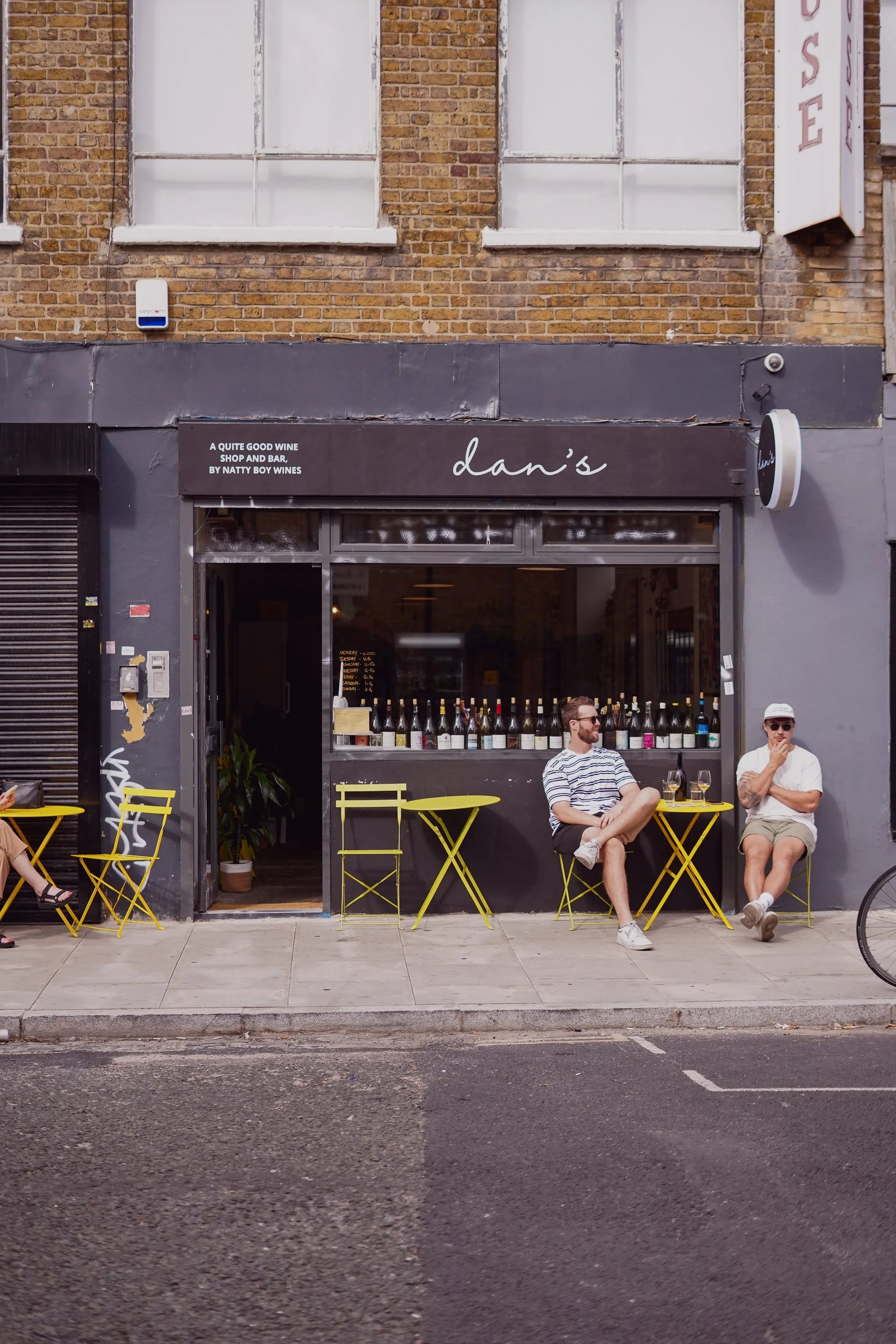 Dan's bar in London, United Kingdom