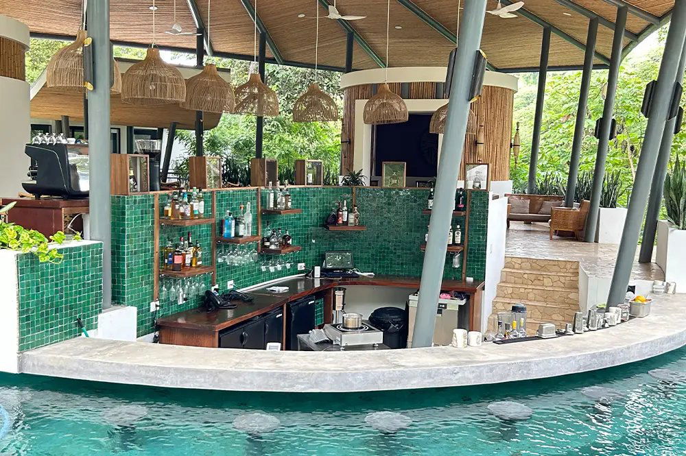 Blue Moon Swim-Up Bar, Bar in Bijagua