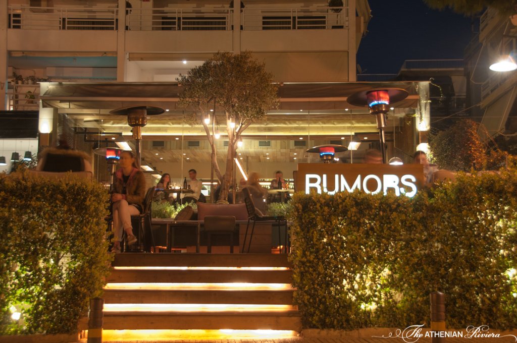 Rumors bar in Vouliagmeni, Greece