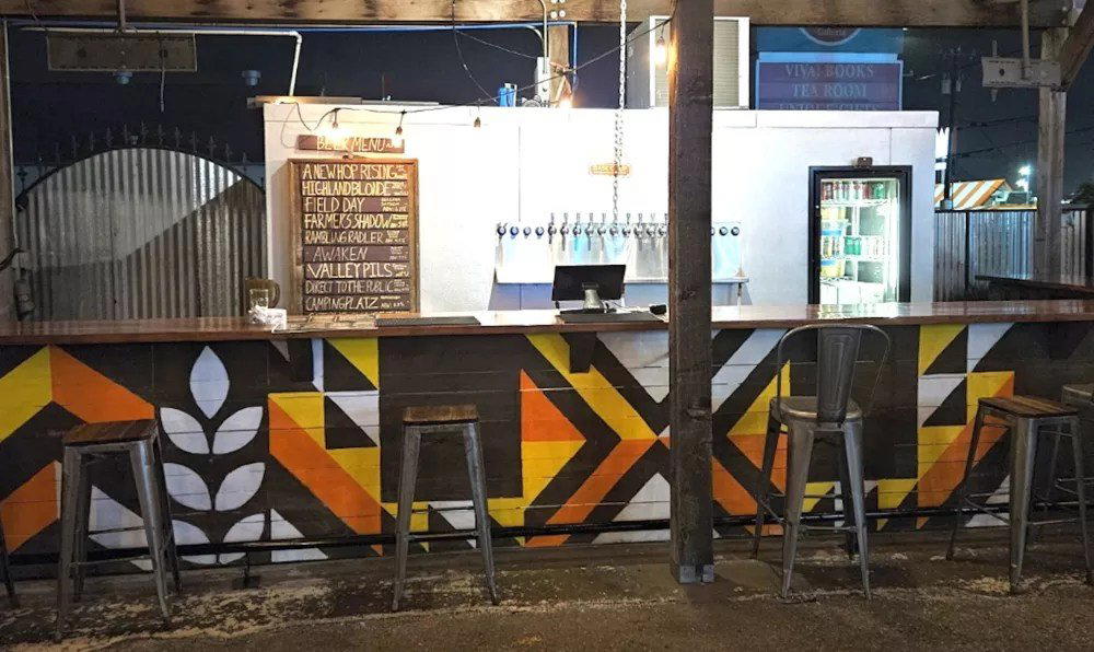 Wild Barley Kitchen & Brewery bar in San Antonio