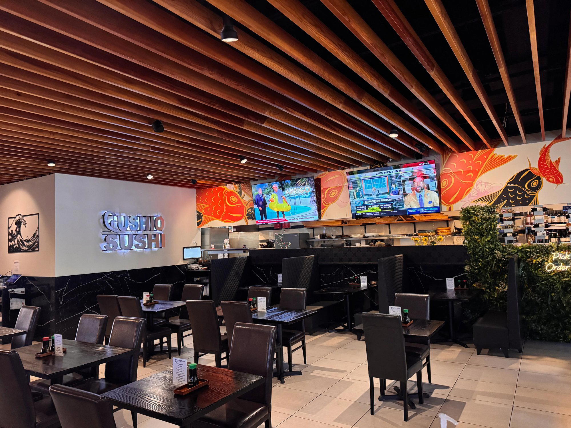 Ushio Sushi bar in Davie, United States