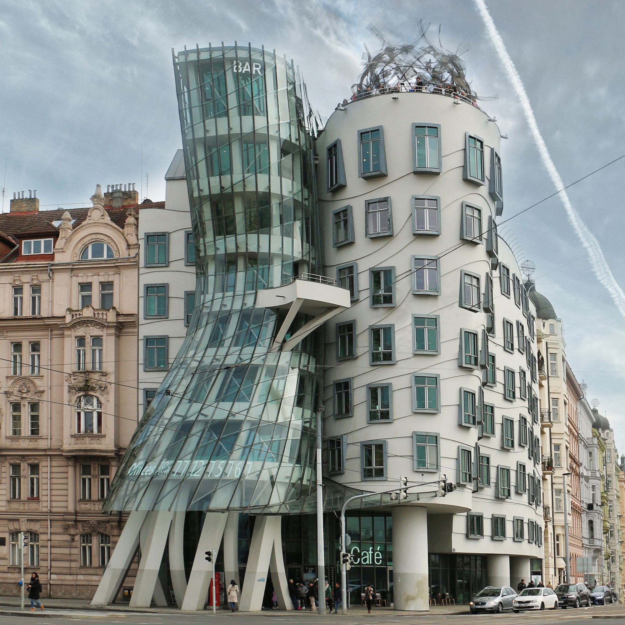 Dancing House - Tančící dům hotel, Bar in Prague
