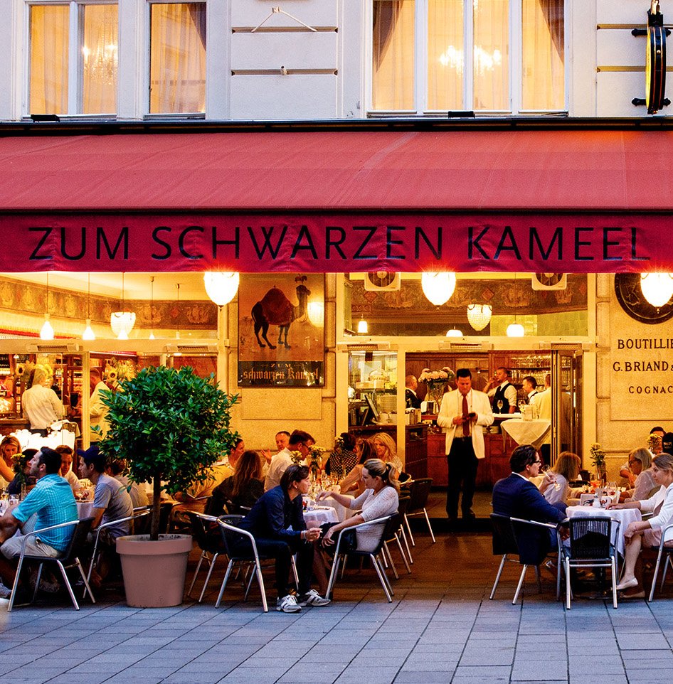 Zum Schwarzen Kameel, Bar in Vienna