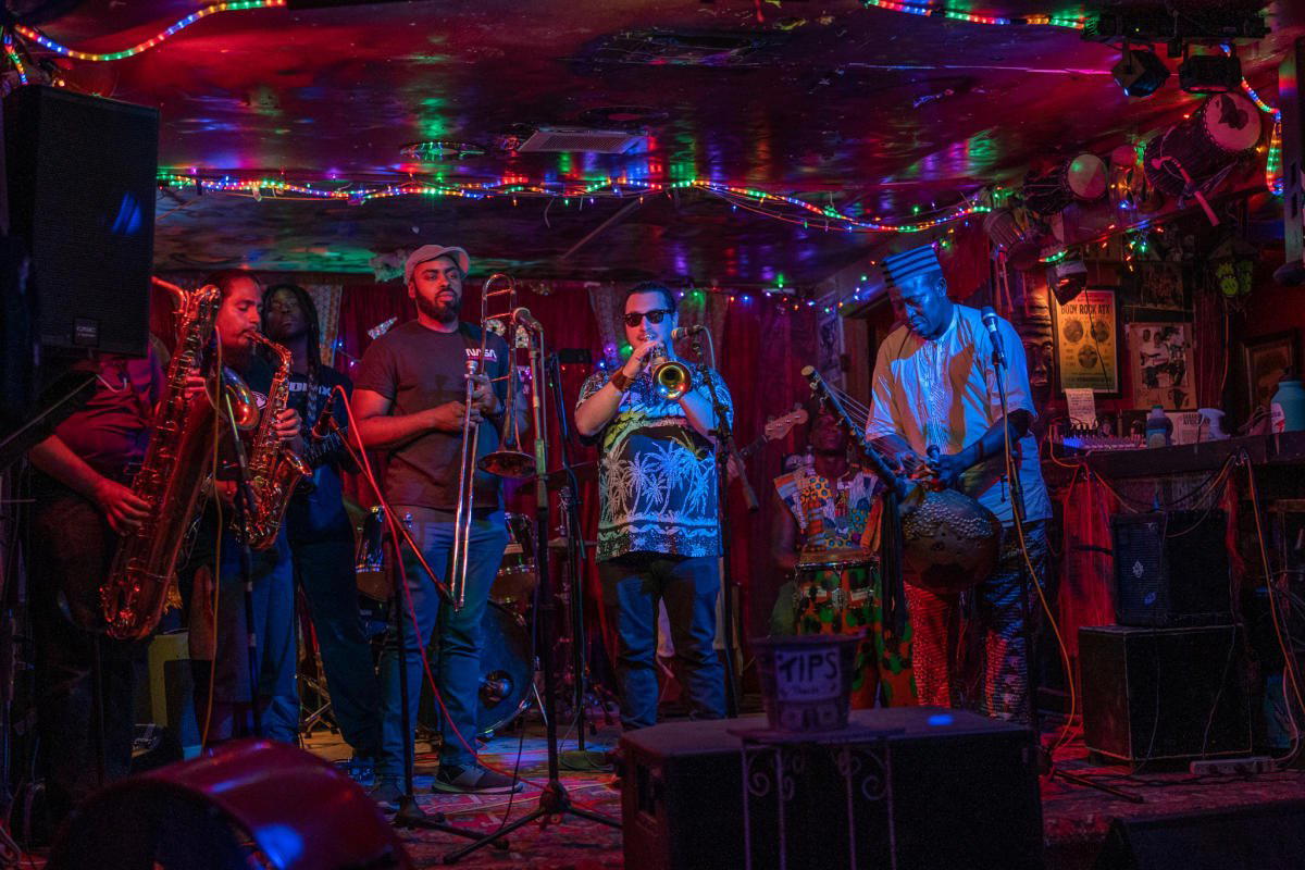 Sahara Lounge bar in Austin, United States