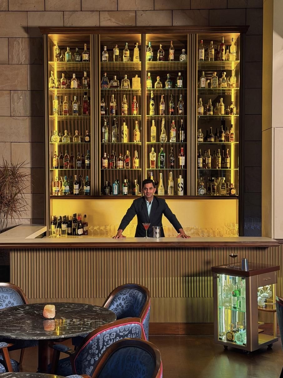 Indian Accent bar in Delhi, India
