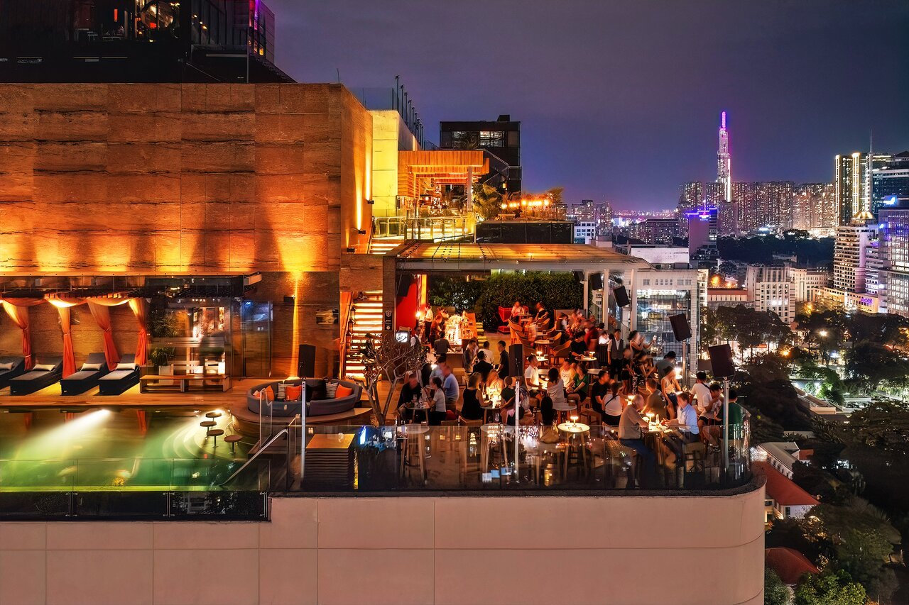 Social Club Rooftop Bar, Ho Chi Minh City, Vietnam