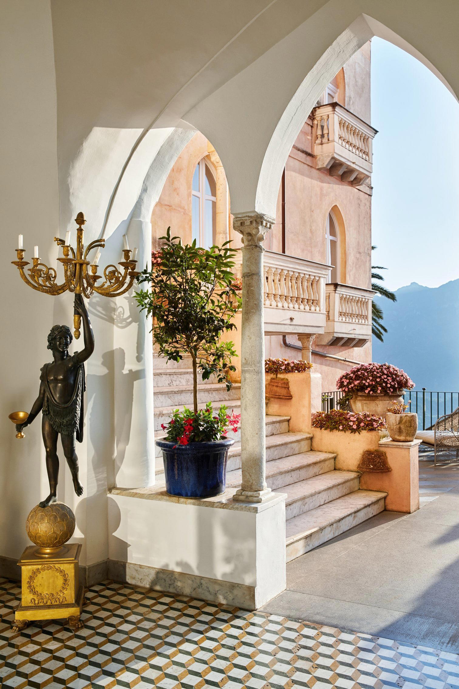 Palazzo Avino bar in Scala
