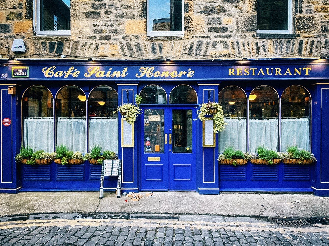 Cafe St Honore bar in Edinburgh, United Kingdom