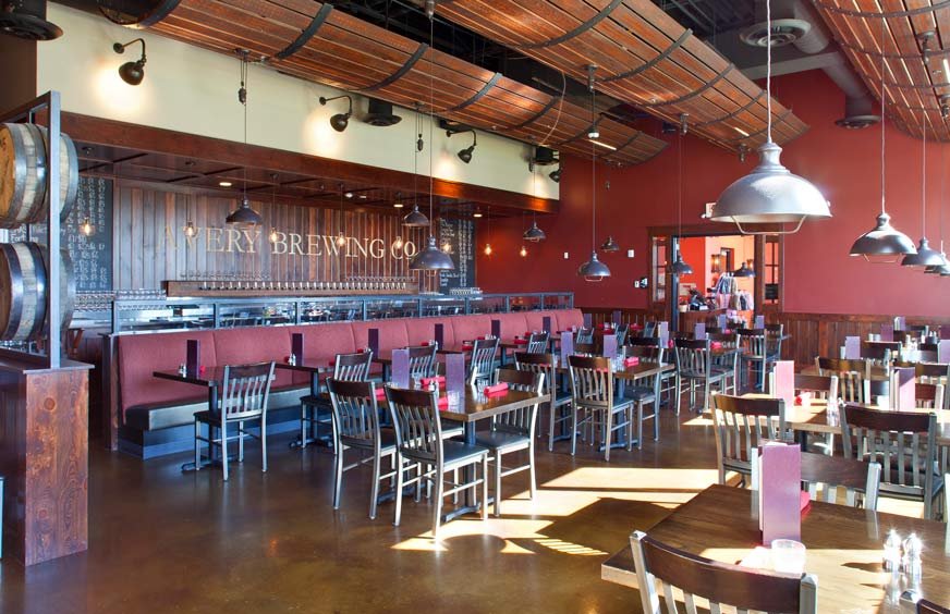 Avery Brewing Company bar in Boulder, United States