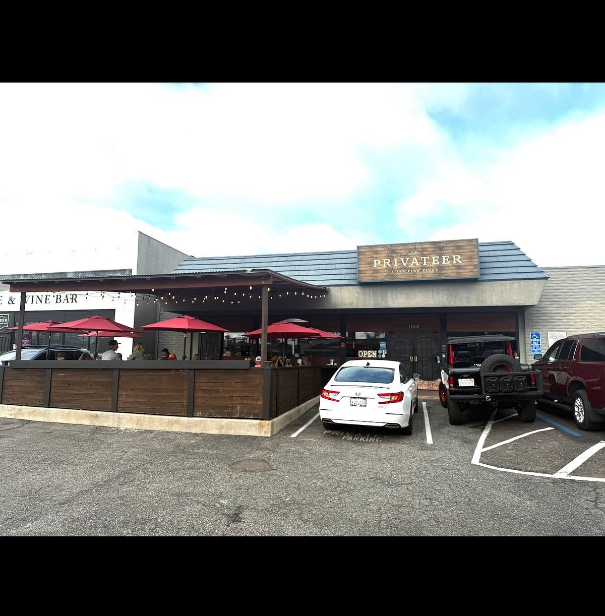 The Privateer Coal Fire Pizza bar in Oceanside, United States