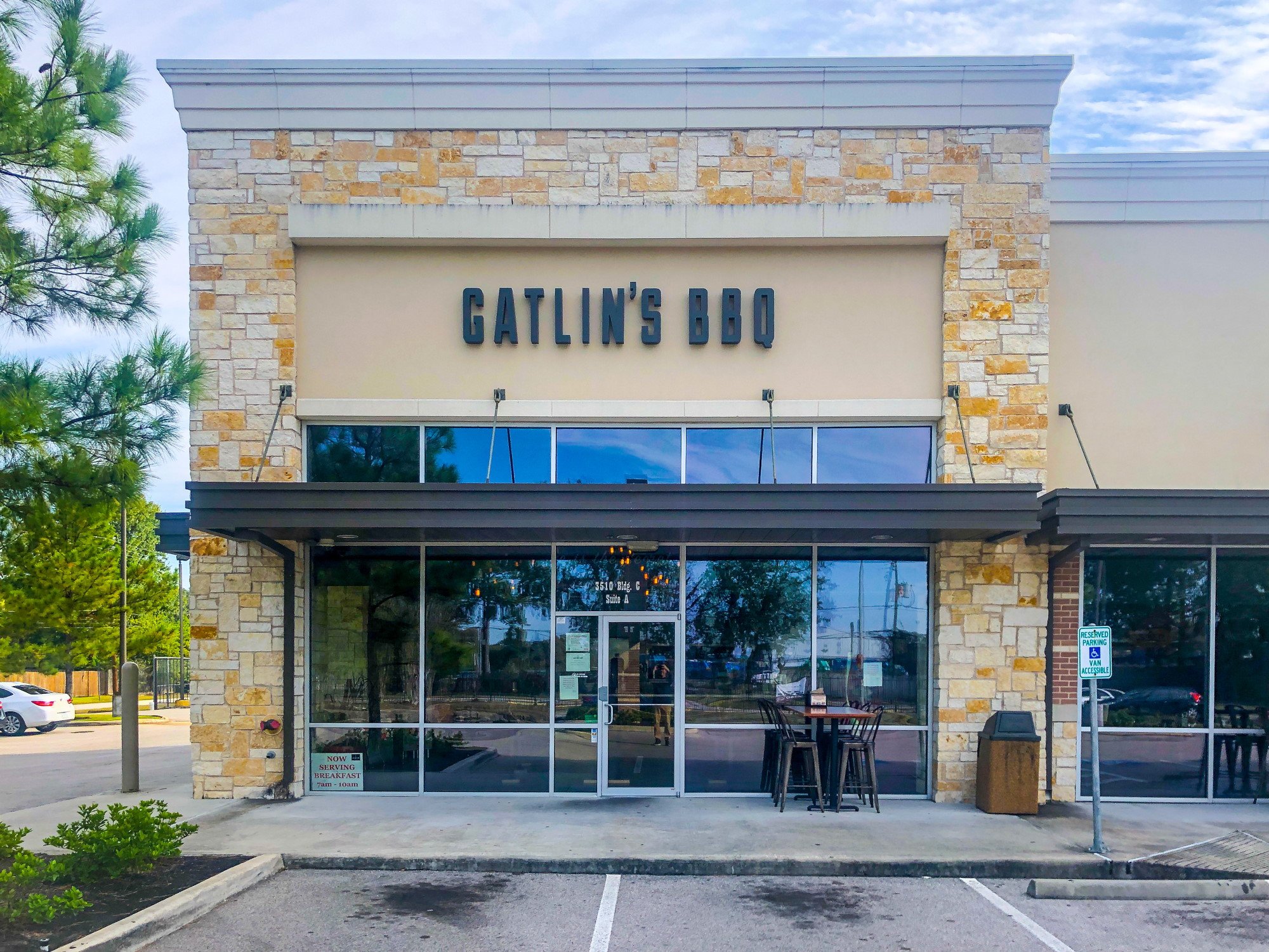 Gatlin's BBQ bar in Houston