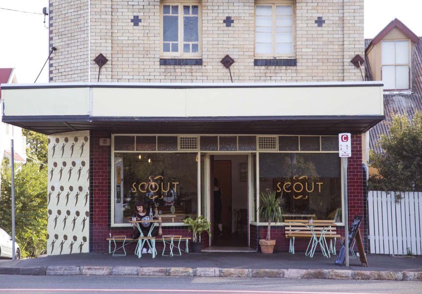 Scout Cafe bar in Petrie Terrace