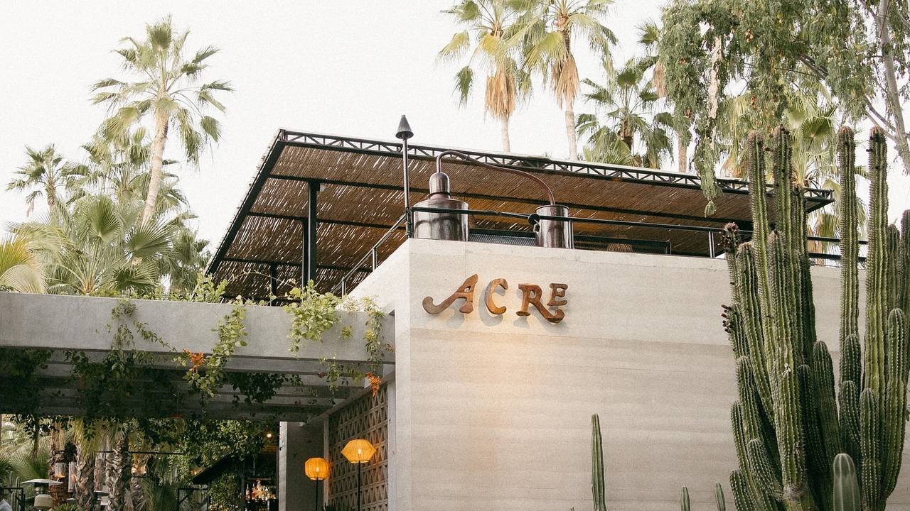 Acre Restaurant bar in Los Cabos, Mexico