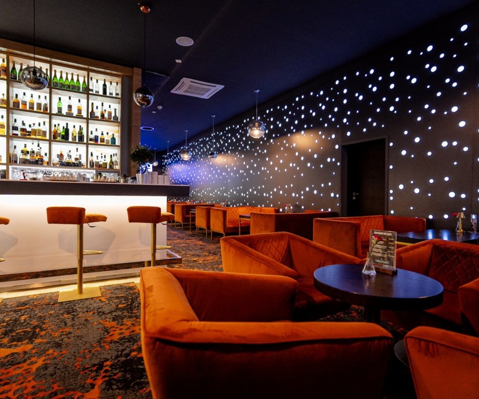 Copernicus Toruń Hotel bar in Torun, Poland