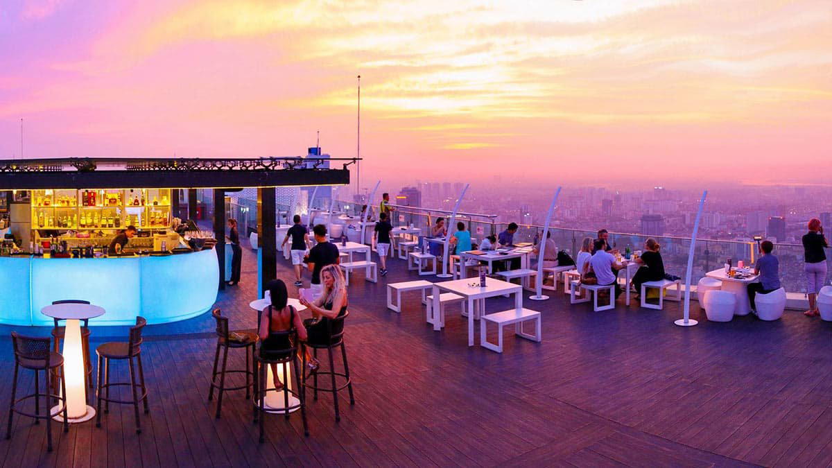 Top of Hanoi bar in Hanoi