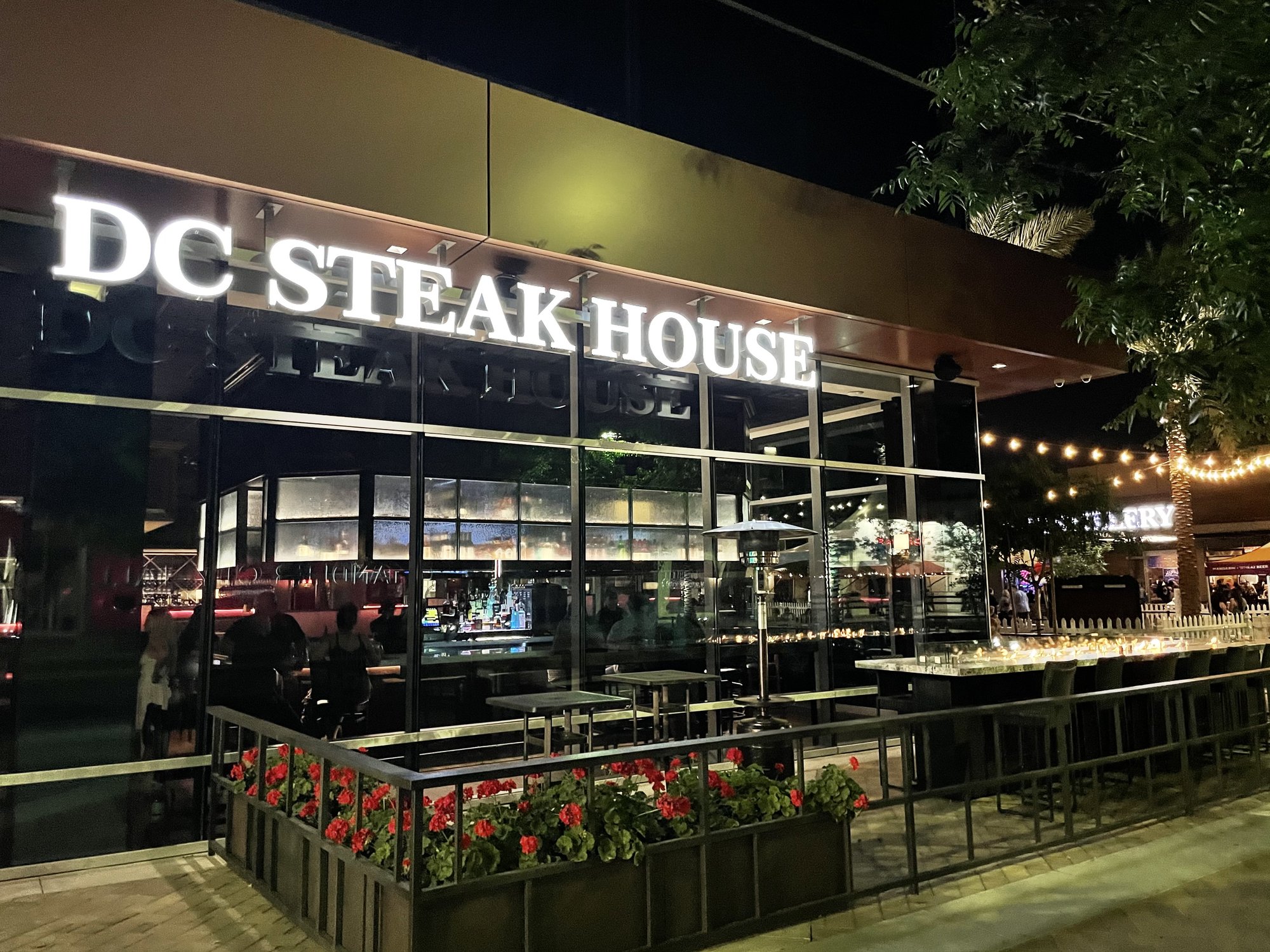 DC Steak House bar in Chandler, United States