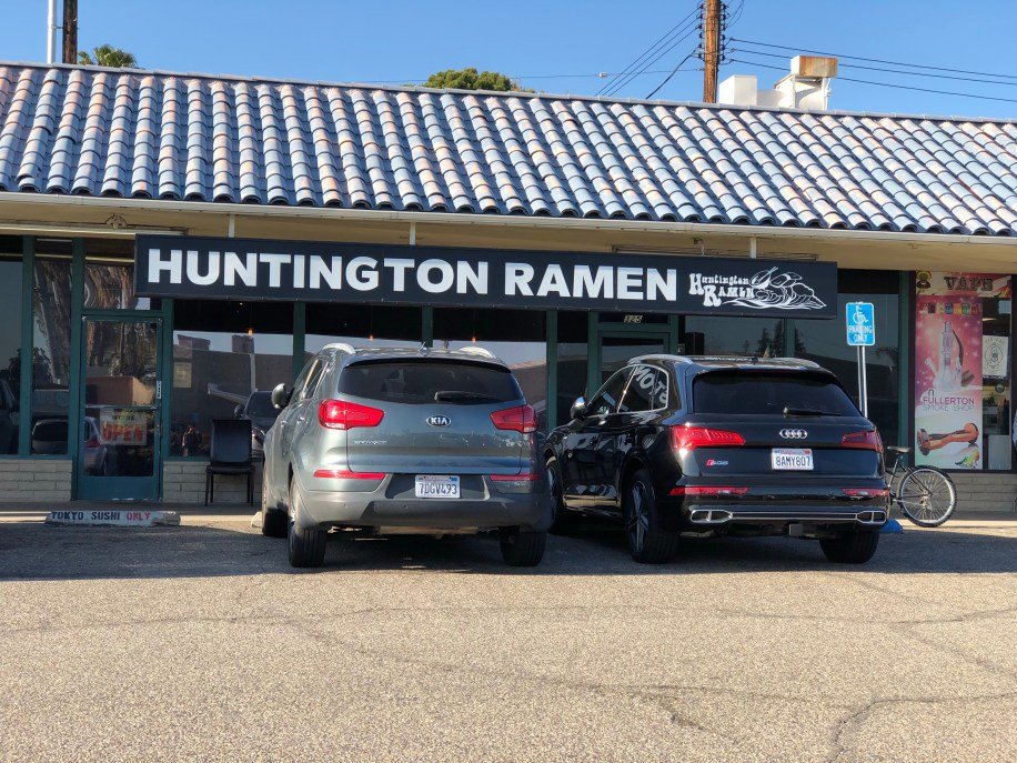 Huntington Ramen & Sushi bar in Fullerton, United States