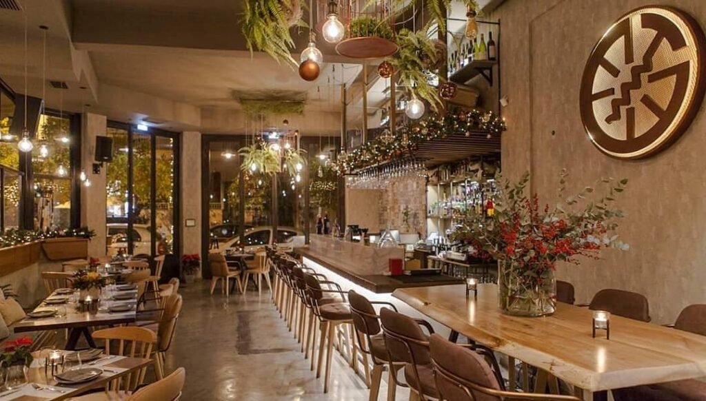Caravin Wine and Wanderlust bar in Athens