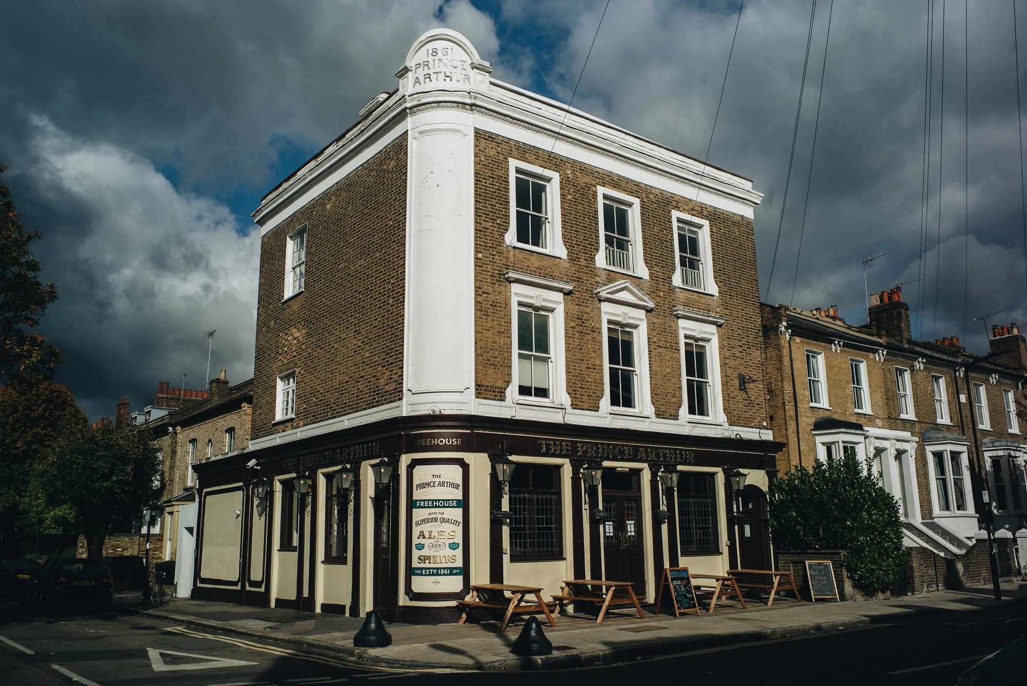 The Prince Arthur bar in London, United Kingdom