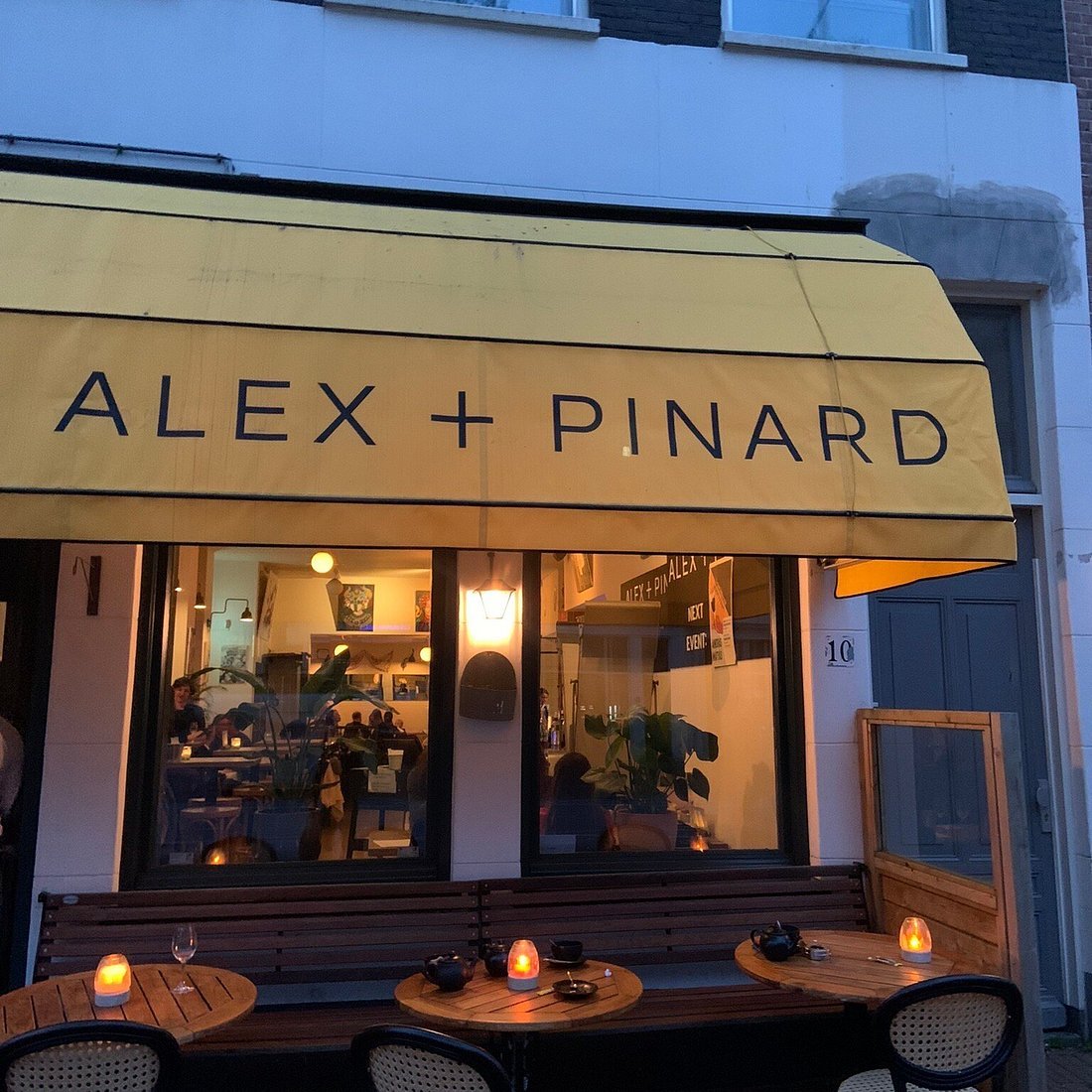 Alex + Pinard bar in Amsterdam, Netherlands