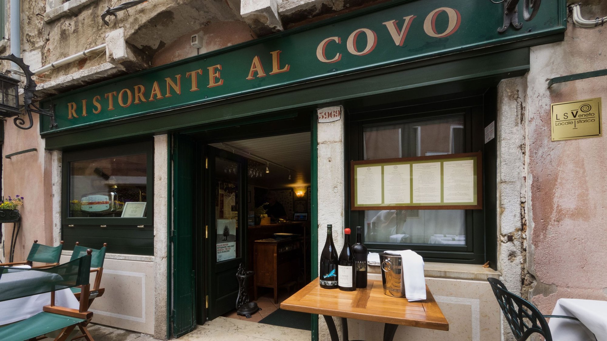 Al Covo bar in Venice, Italy