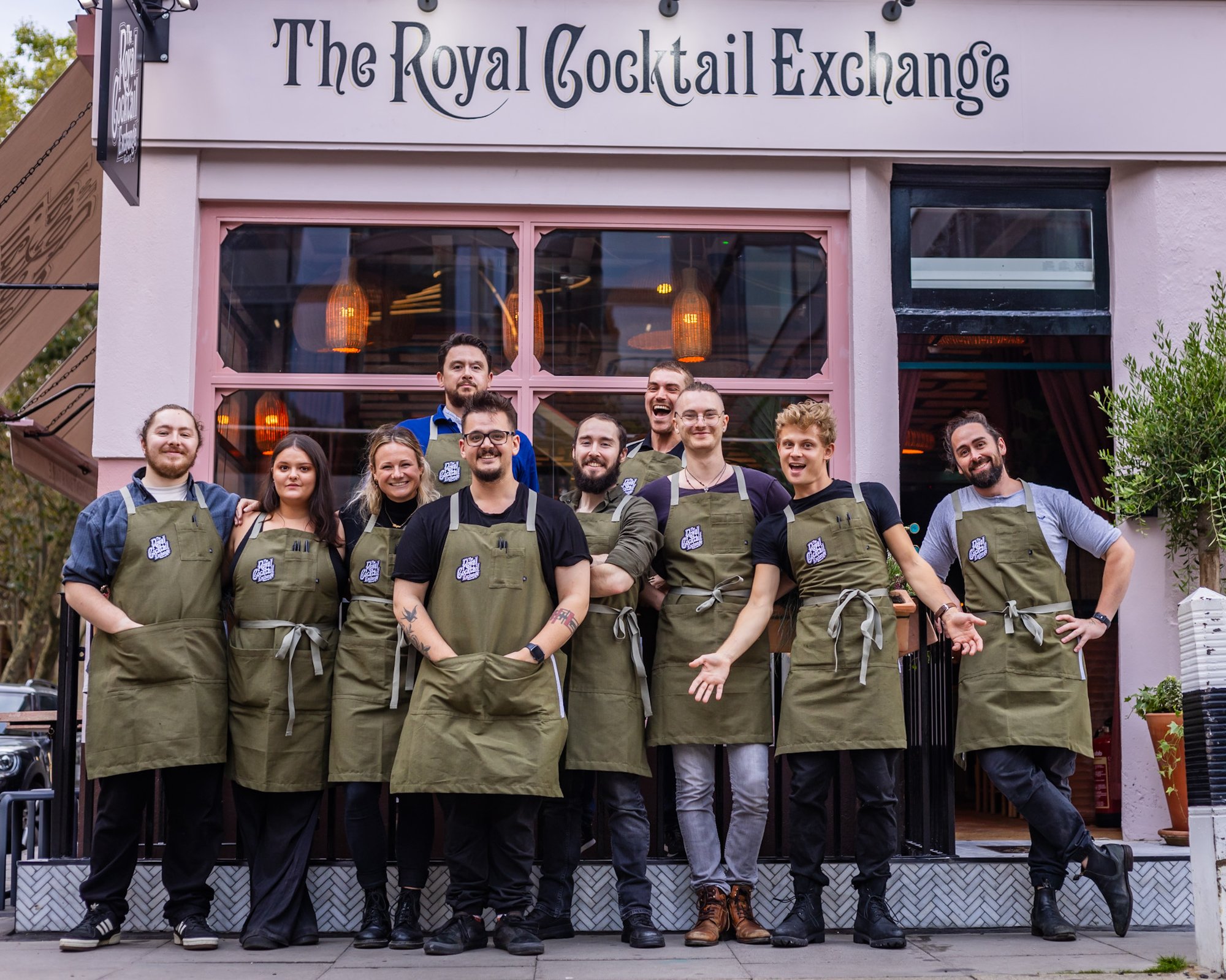 The Royal Cocktail Exchange bar in London, United Kingdom