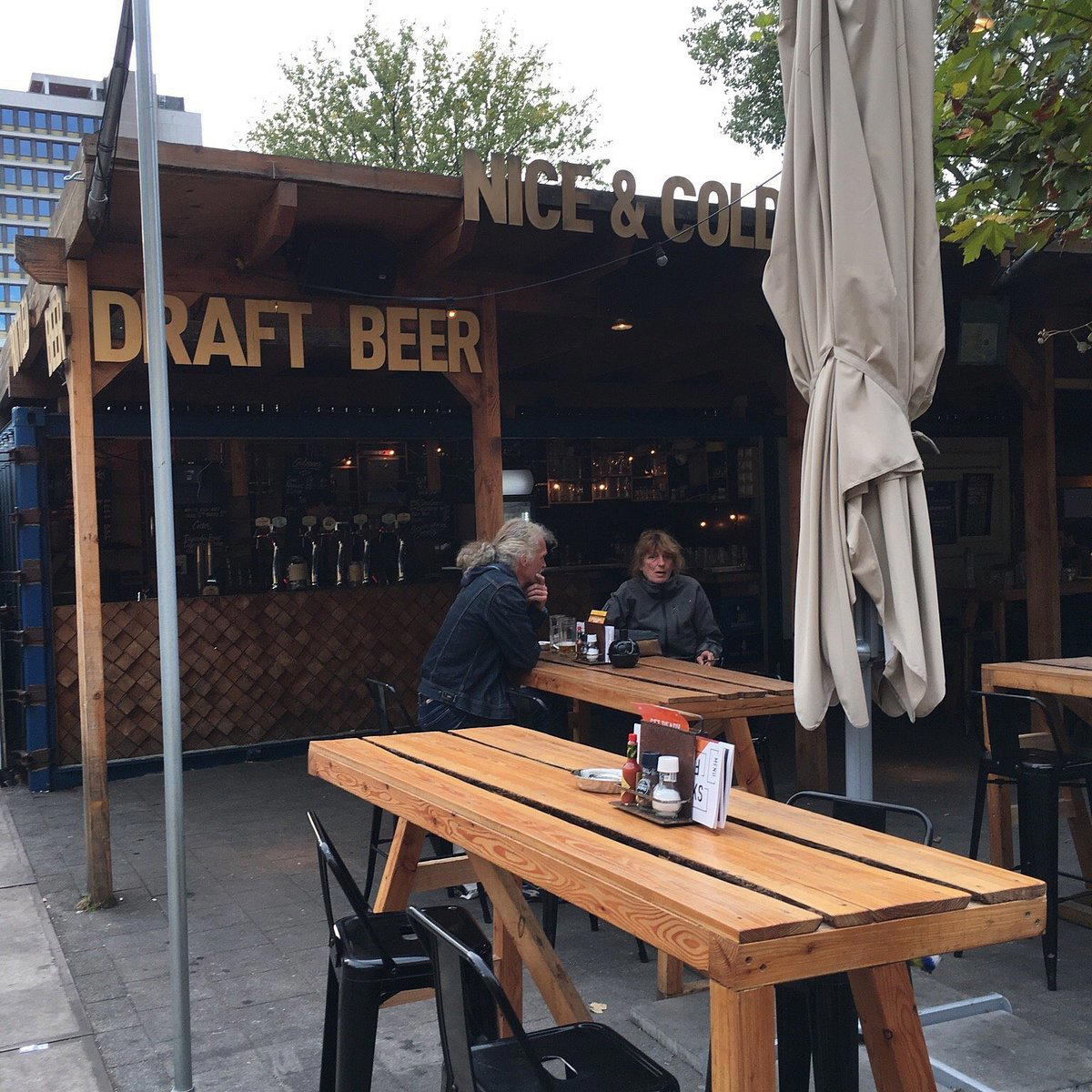 Biergarten, Rotterdam, Netherlands