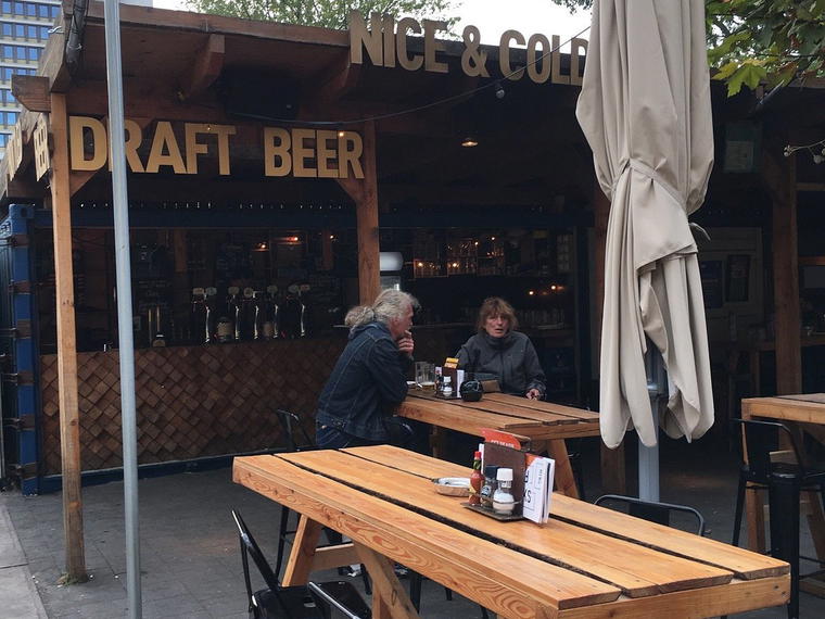 Biergarten, Rotterdam, Netherlands