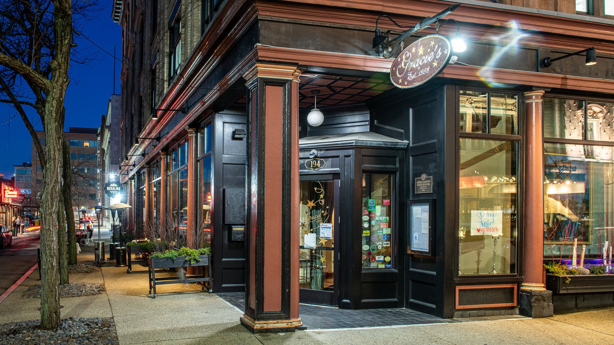 Gracie's bar in Providence, United States