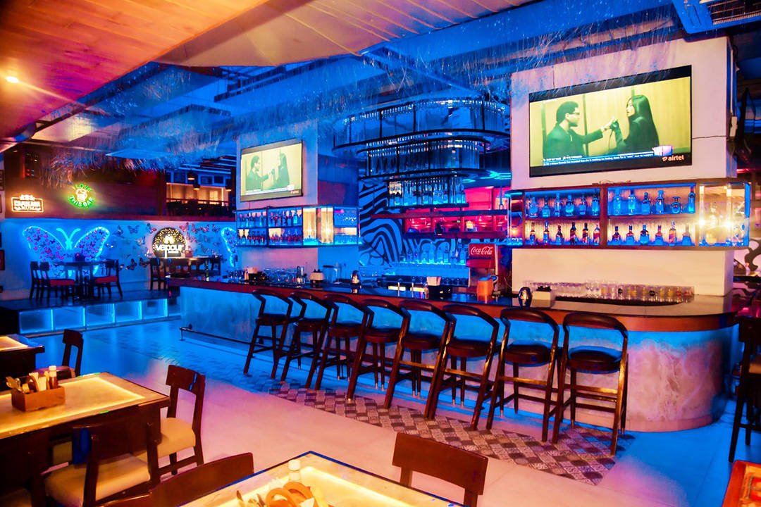 Vapour Pub & Brewery bar in Gurugram, India