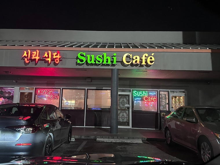 Sushi Cafe & Shilla Korean BBQ, Fountainbleau, United States