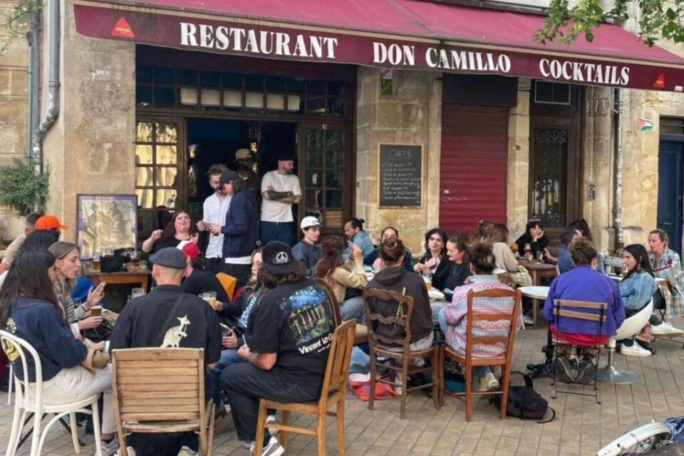 Grand Popo bar in Bordeaux