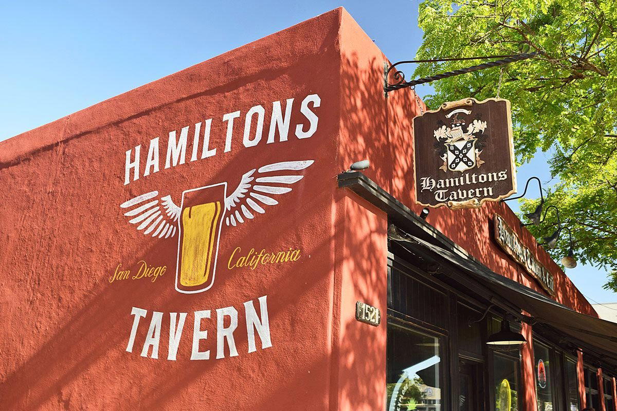 Hamilton's Tavern bar in San Diego, United States
