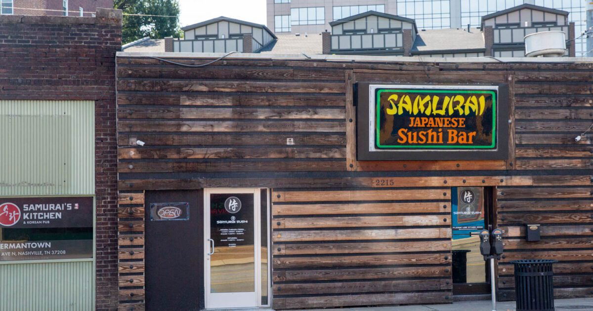 Samurai Sushi, Bar in Nashville