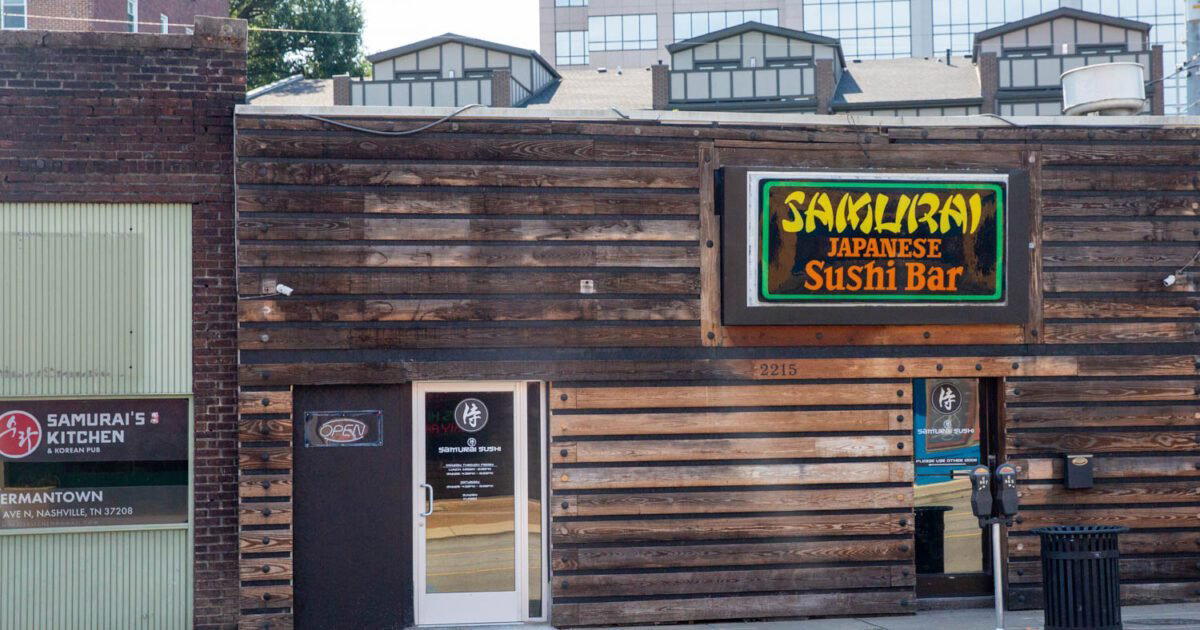 Samurai Sushi bar in Nashville, United States