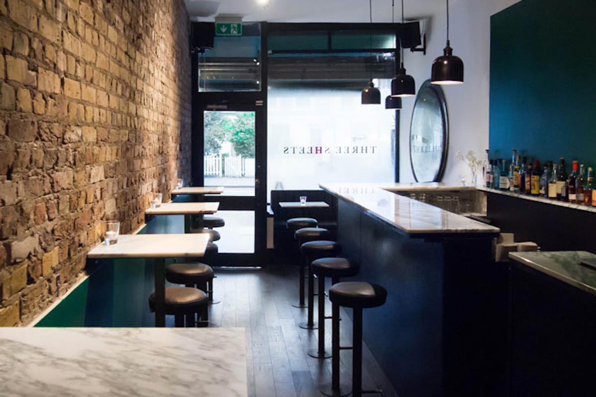 Three Sheets bar in London
