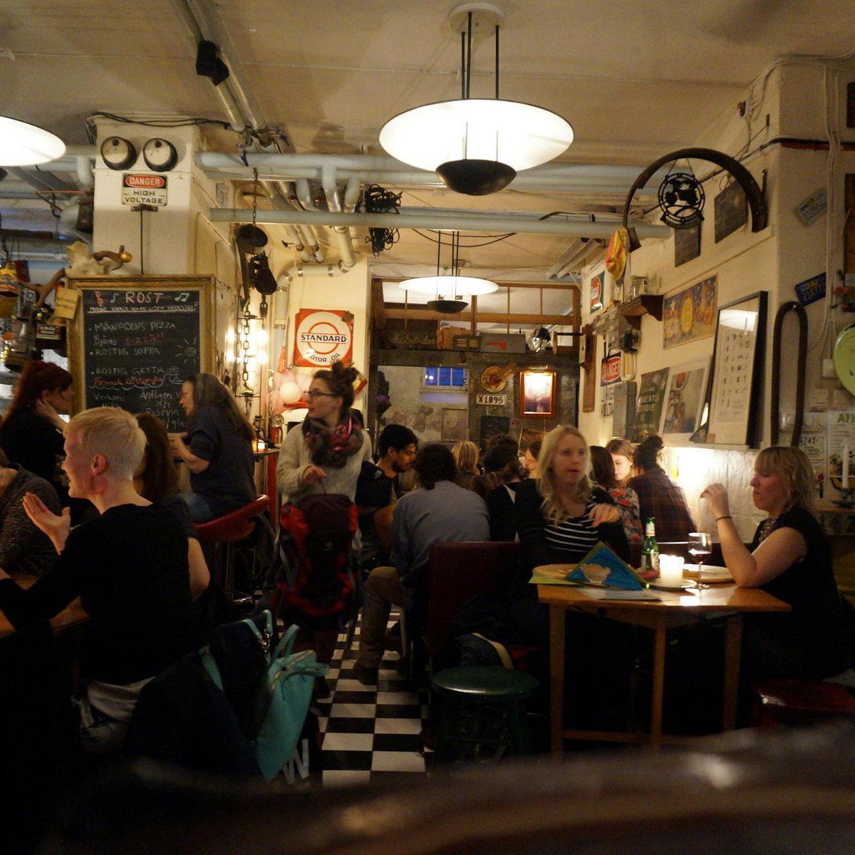 Rost bar in Stockholm, Sweden