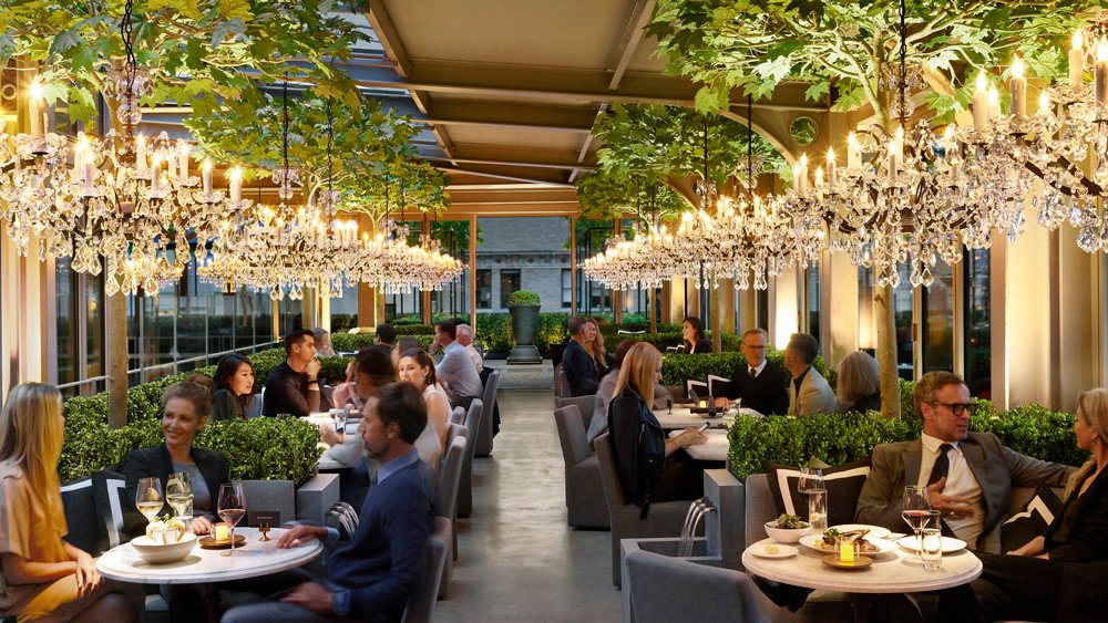 RH Rooftop Restaurant at RH New York bar in New York City, United States