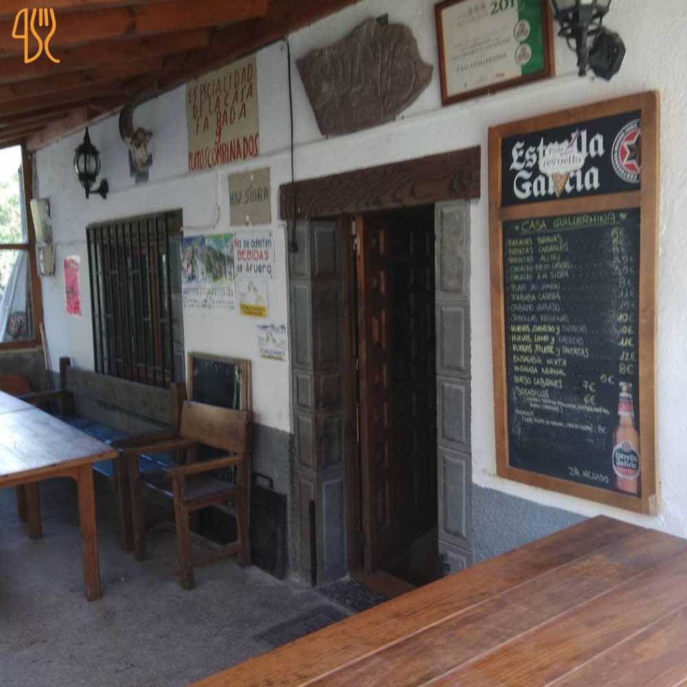 Bar Guillermina bar in Cabrales, Spain