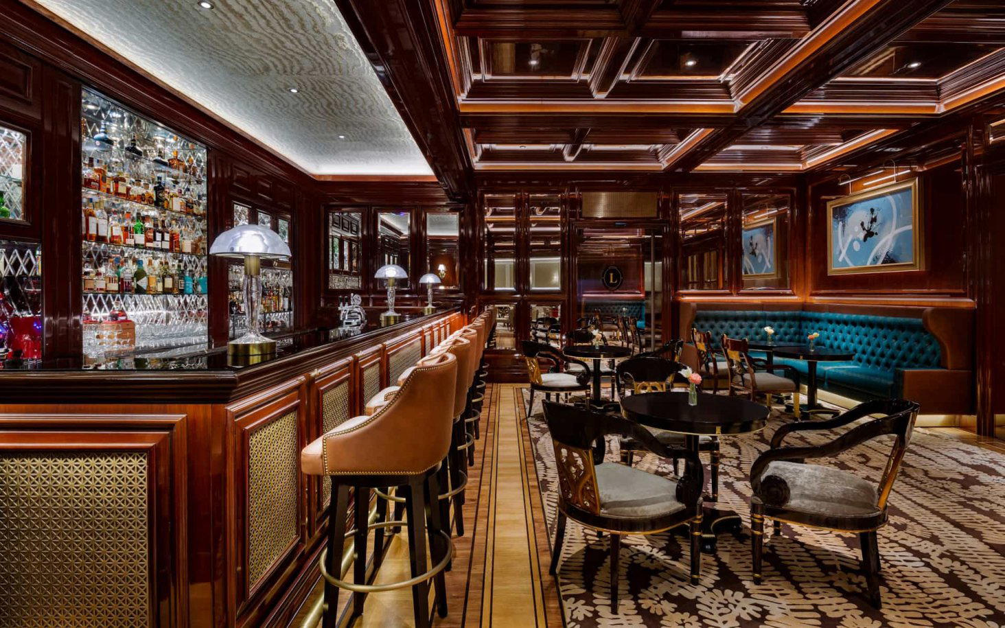 The Carlton Night Shift bar in Moscow