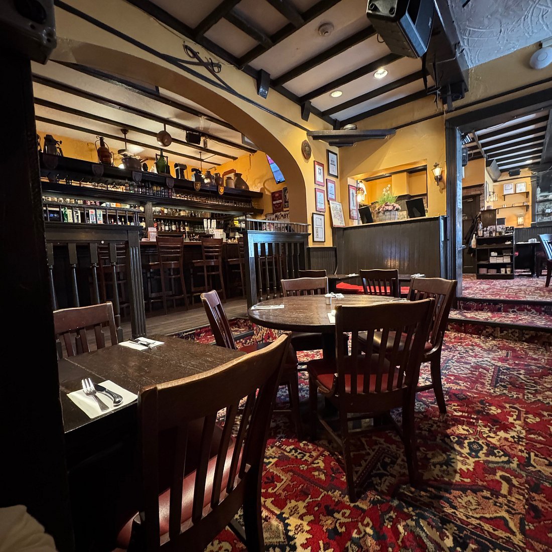 The Hog Penny bar in Hamilton, Bermuda