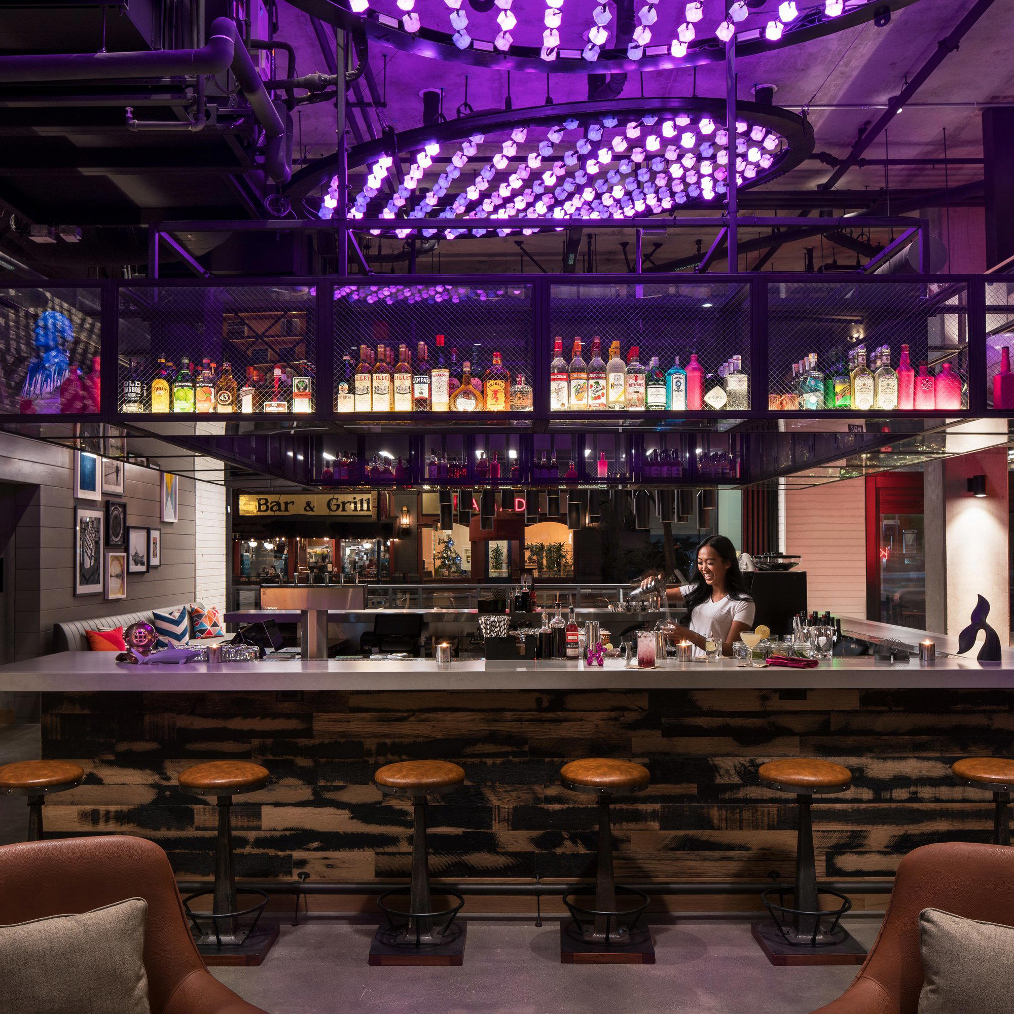 Bar Moxy bar in San Diego, United States