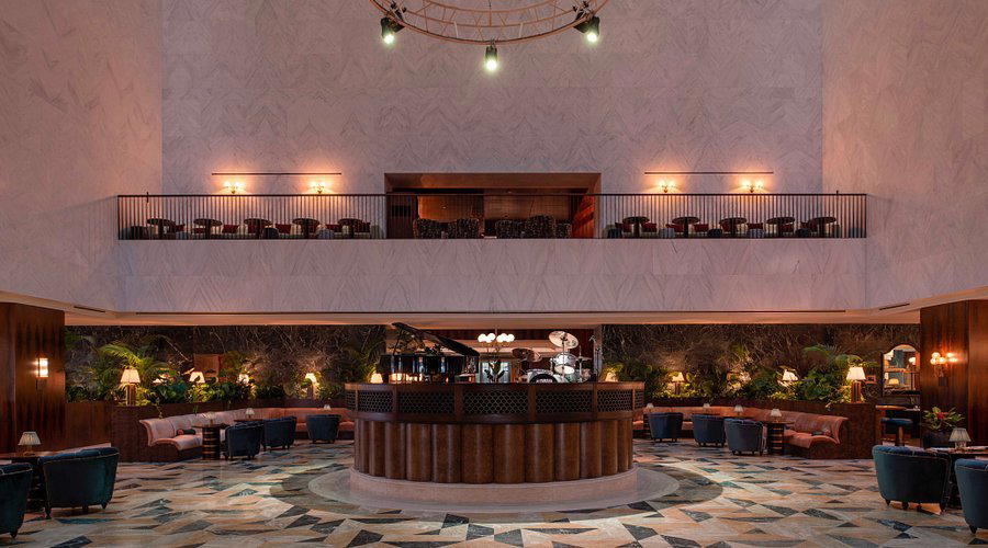 The Nickel Lounge bar in Doha