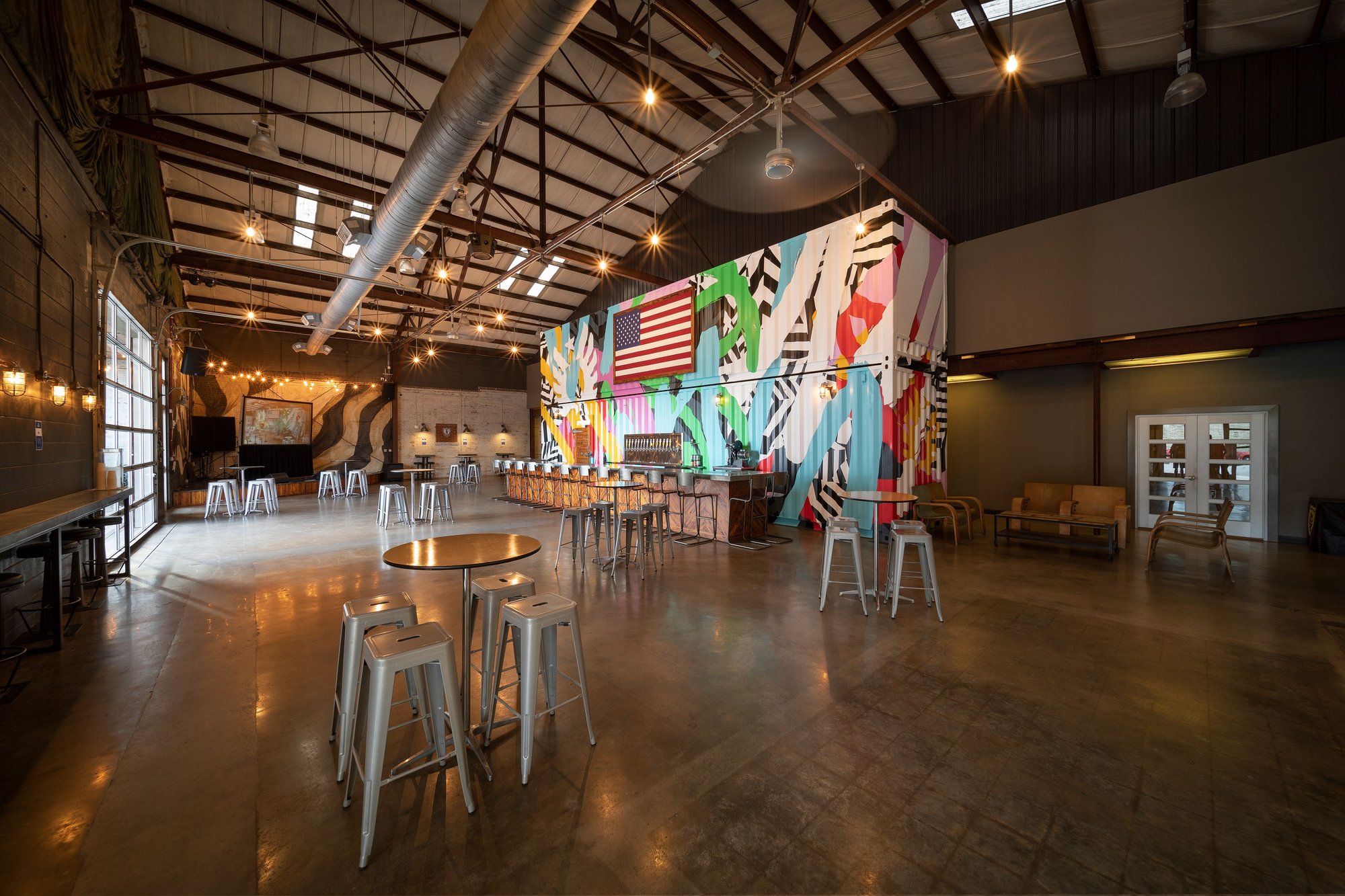 Service Brewing Co. bar in Savannah