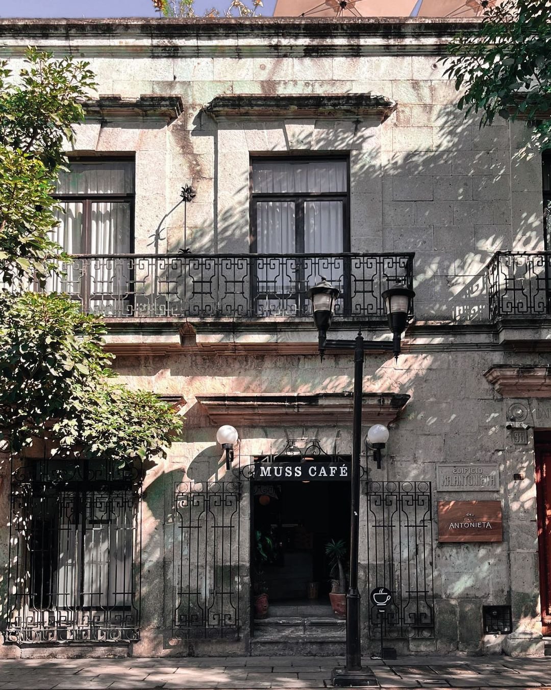 Muss Café bar in Oaxaca City, Mexico